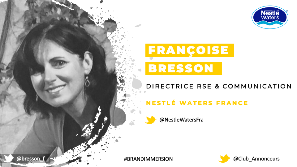 Entretien avec Françoise Bresson, Directrice RSE & Communication – Nestlé Waters France