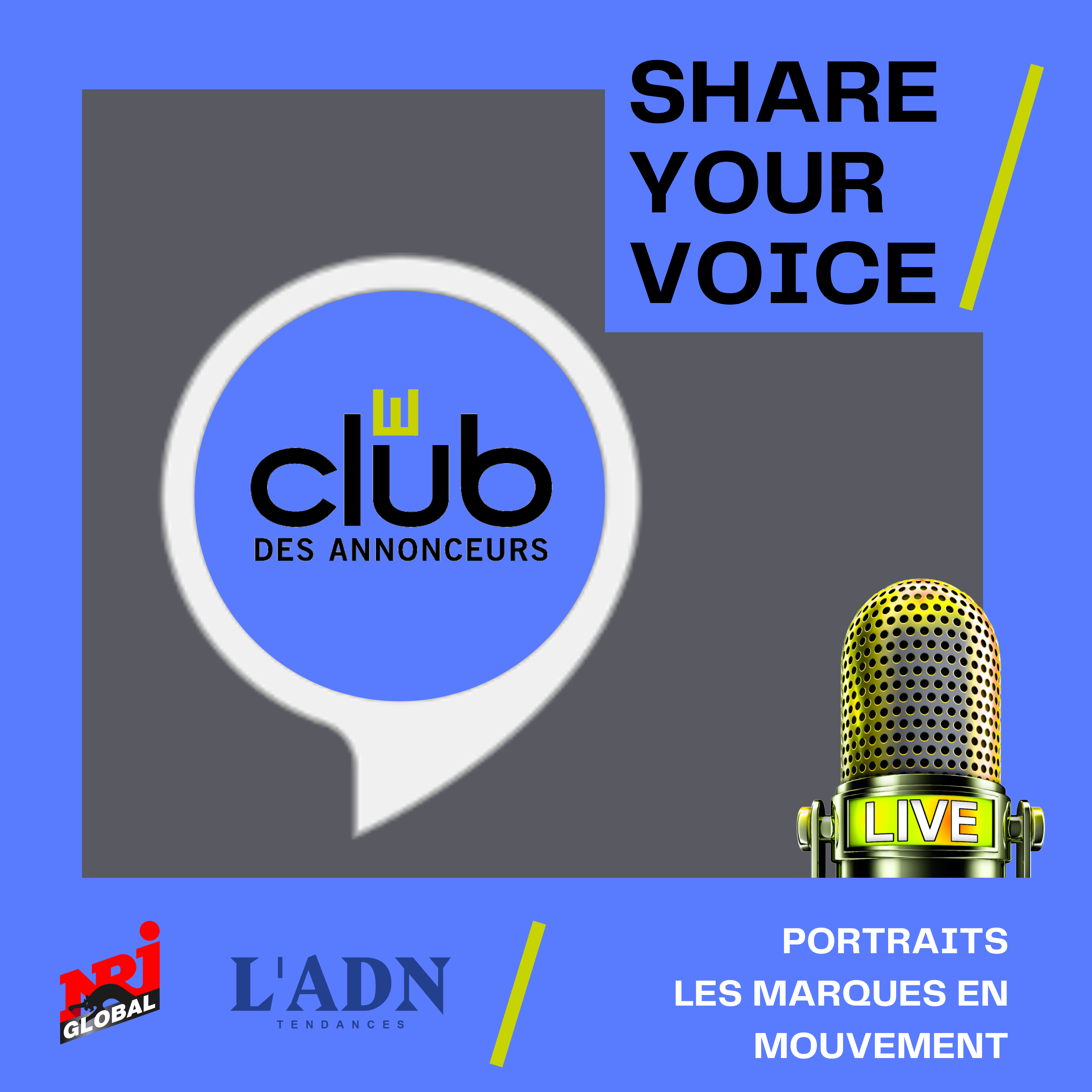 Share Your Voice : Le Club des Annonceurs lance son podcast !
